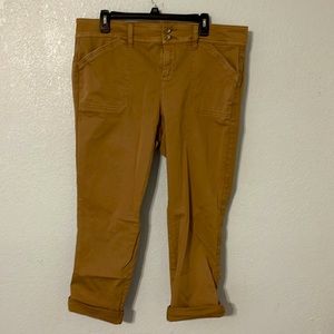 Aviator ankle pants with adjustable pant leg. Size 16 from Torrid